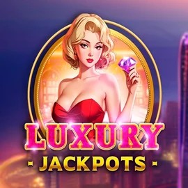 Luxury Jackpots online game logo by Triple Cherry on ninlayy.cz
