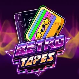 Retro Tapes slot logo by Push Gaming at Ninlay Casino