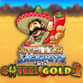 Official Jackpots logo: Stellar Jackpots with Chilli Gold x2 by Lightning Box Game at Ninlay Casino
